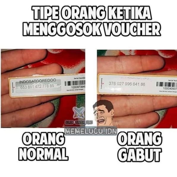 Potret orang normal vs orang gabut ini bikin ngakak guling-guling